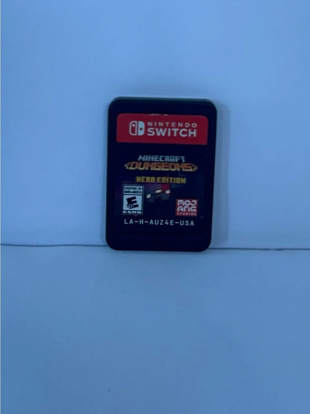 Nintendo Minecraft Dungeons Hero Edition - Red & Black Cover